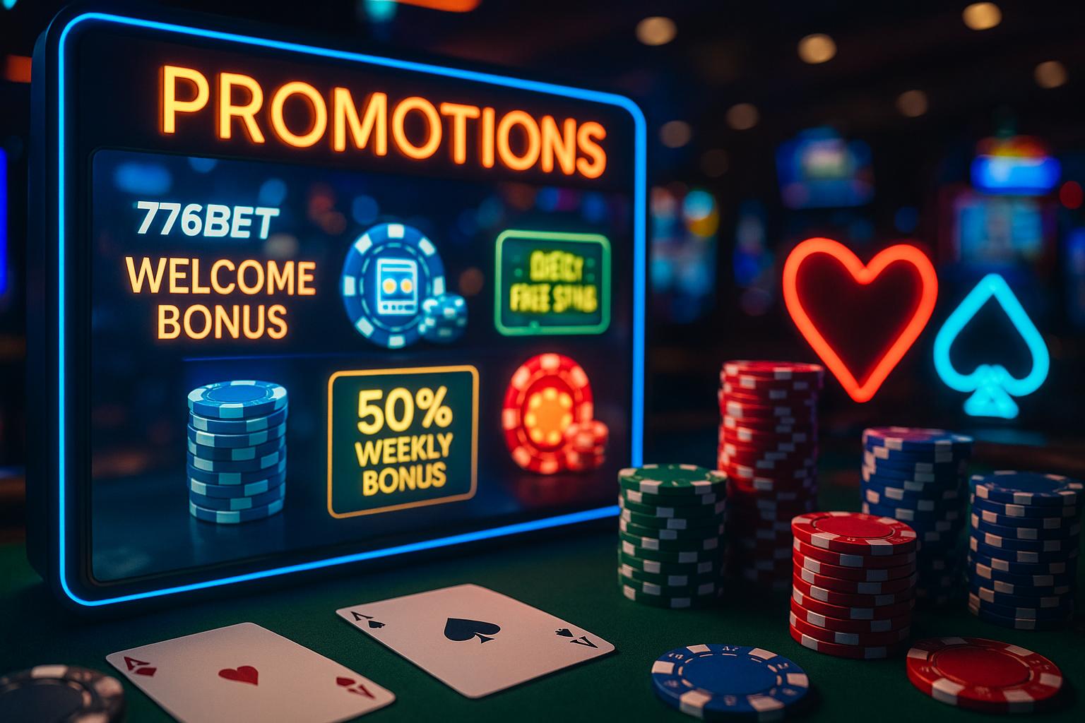 O bônus promocional 776BET é uma ótima maneira de começar sua aventura