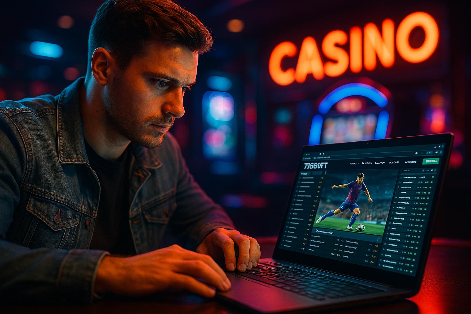 Apostas esportivas no cassino online 776BET