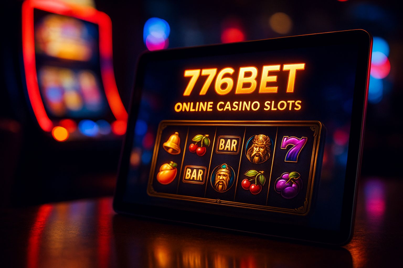 Explore o mundo das slot machines no 776BET Casino